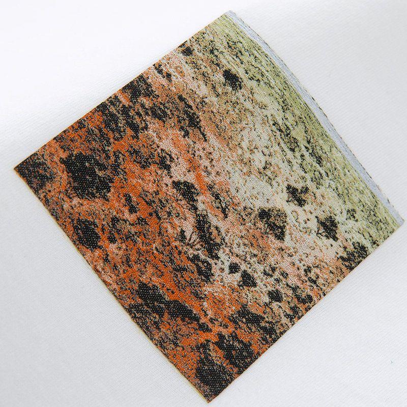 [Pure Cotton] Qianzhihe Men's Clothing 2024 New Short-Sleeve T-Shirt for Young Men, Comfortable and Versatile Base Shirt 21670