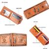 Men's Wallets with 100 US Dollar PatternWallet Male Leather Walet Photo Card HolderFashion Large Capacity Wallet Purse Bag