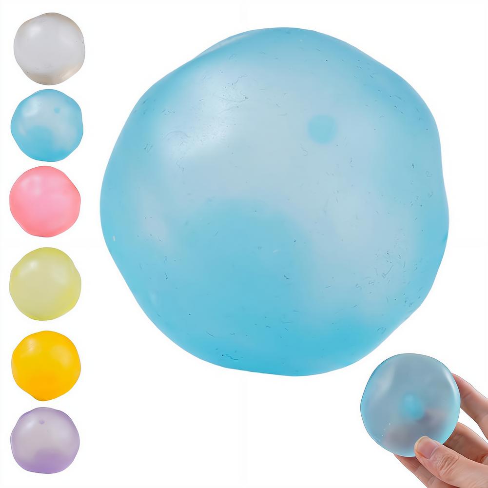 Coconut Oil Squishy Toy 6Cm Transparency Mochi Squeeze Ball Plasticity Stress Relief Fidget Toy Moonlight Series For Adults Kids