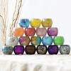 Heat Resistant Glass Wedding Candle Holders With Art Candlestick For Tabletop Decoration
