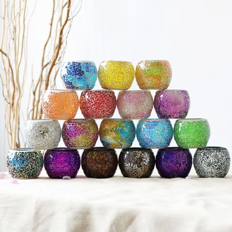 Heat Resistant Glass Wedding Candle Holders With Art Candlestick For Tabletop Decoration