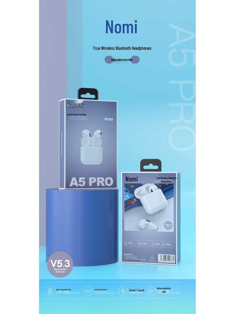 Second Gen Bluetooth 5.3 Noise-Cancelling TWS Earphones with Exquisite Packaging