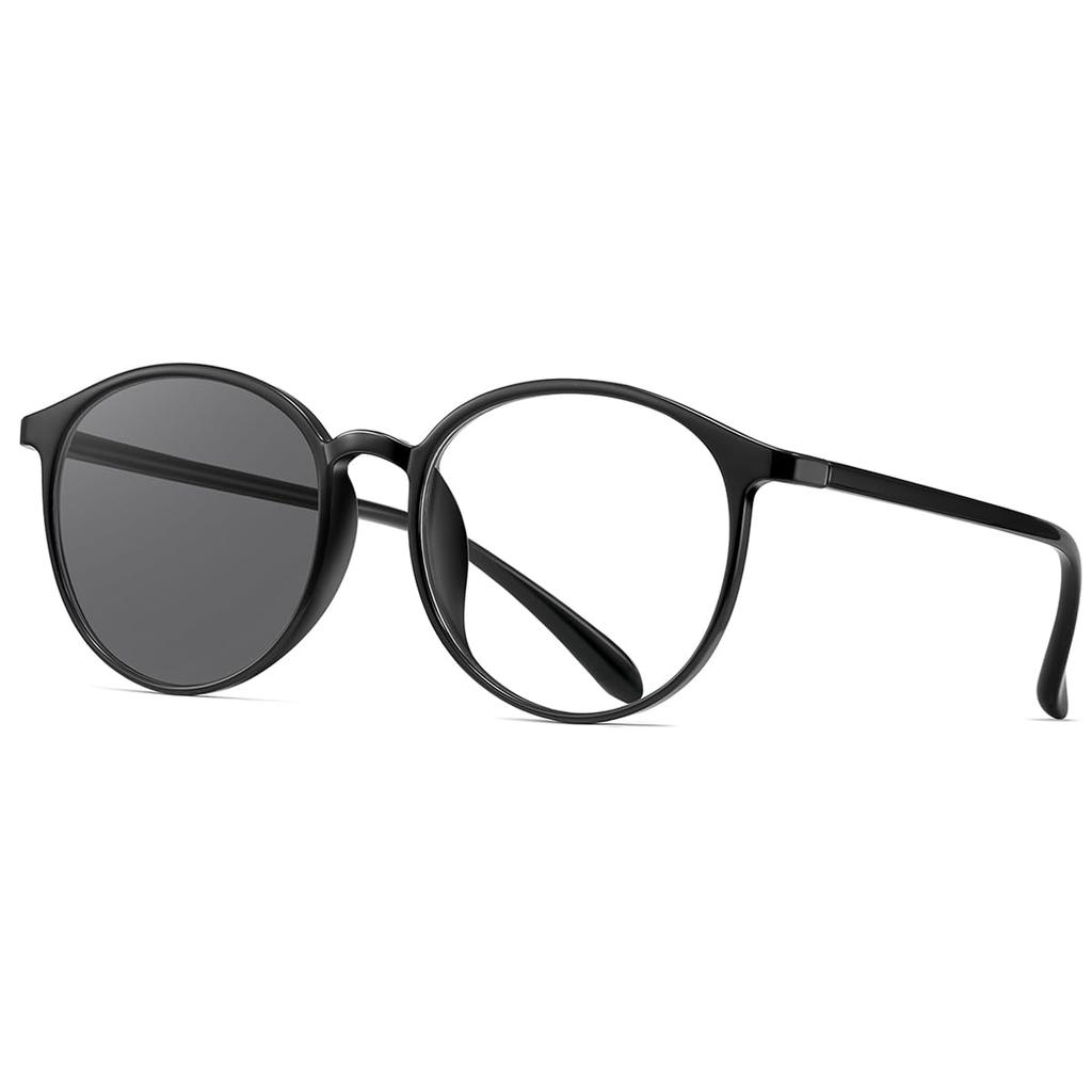 RIYUMY Photochromic Blue Light UV No Clear Flat Light Stylish Computer Glasses for Men and Women Sunglasses, Blocking, Protection, Prescription,