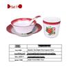 Qianxing Vintage Melamine Tableware Set