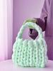 Icelandic Wool DIY Chunky Knit Korean-Style Tote Bag