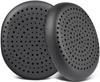 SOULWIT Replacement Ear Pads, Ear Cushions, Compatible with Logitech H800 Headset, Noise-Isolating Foam Earmuffs, Soft Protein Leather - Black