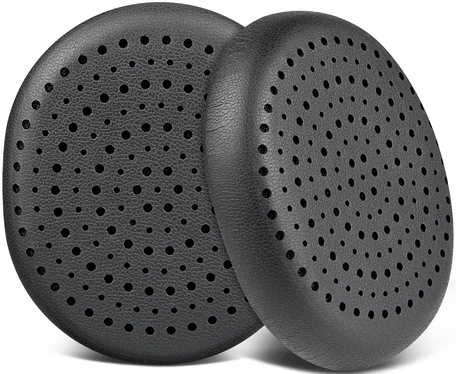

SOULWIT Replacement Ear Pads, Ear Cushions, Compatible with Logitech H800 Headset, Noise-Isolating Foam Earmuffs, Soft Protein Leather - Black