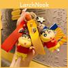 Adorable Crayon Shin-chan Keychain Silicone Charm For Bags And Keys