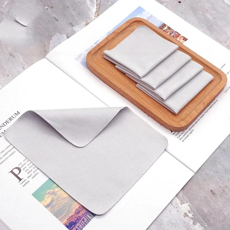

5Pcs/Lot Microfiber Glasses Lens Clothes Jewelry Piano Computer Phone Screen Wipe Cloth
