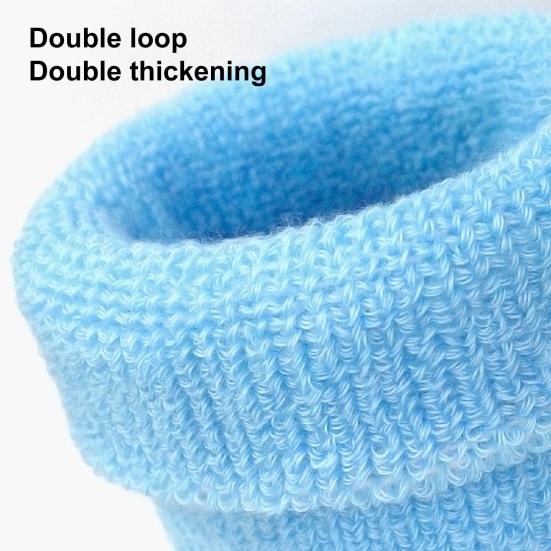 Wrist Sweatband Super Soft High Elastic Sweat Absorbing Quick-Dry Athletic Exercise Wristband Wrist Wrap