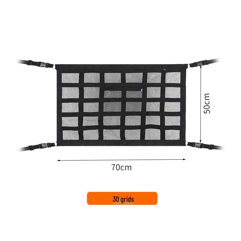 Car Roof & Mesh Pocket Storage Net for Luggage