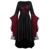 Womne Plus Size Plus Size  Lace Bell Sleeve Fashion Dress