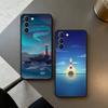 Cartoon Art Lighthouse Case for Samsung Galaxy S21 S25 FE S24 S23 Ultra S20 S9 S22 Plus S10 TPU Cover