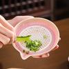 Piatto Grattugia in Ceramica con Smalto Graduale, Schiacciaglio Multi-Funzione per Aglio e Ciotola per Frutta per Cucina, Piatto da Cucina Antiruggine per Purea e Pasta, Decorazione per la Casa