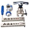 New Pipe Expander Refrigeration Eccentric Cone Ratchet Flaring Flare Tool Kit