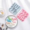 7 Cavity Sausage Dogs Silicone Mold 3D Fondant Mold DIY Cake Ornament Mold