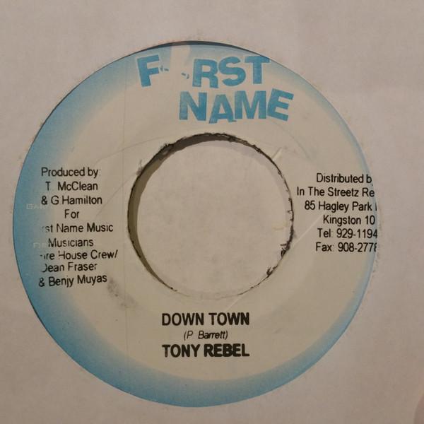 

7inch Record TONY REBEL, QUEEN IFRICA - Down Town/Rude Buoy NONE First Name Musi 2004 Jamaica Reggae, Ska & Dub Used
