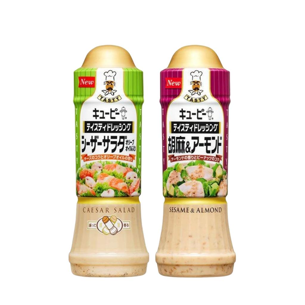 Japan Kewpie Tasty Dressing (Caesar Salad / Sesame & Almond) 210ml