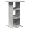 VidaXL Bar Table with Storage Concrete Grey Engineered Wood, Pub Table, High Table, Bar Stool Table, Table 854331