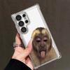 Monkey Drink Trend Phone Cover Funda Case for Samsung Galaxy 25 S20 Ultra S23 S25Edge S21 S22 Plus S24 FE Note 20 Ultra