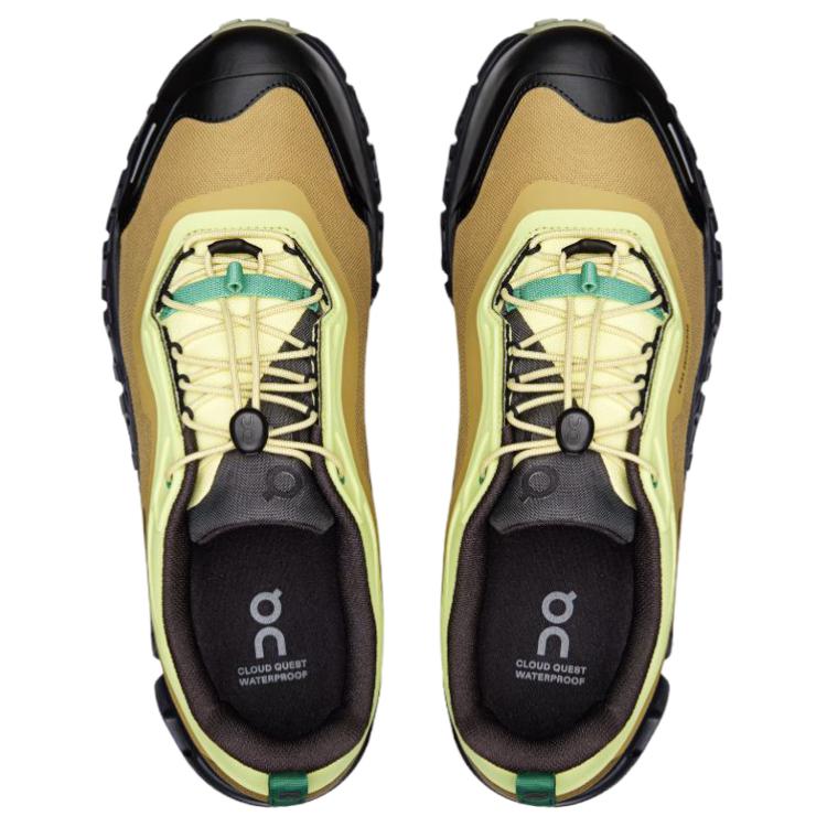 On Cloud 6 Geo Veelzijdig Comfortabel Waterdicht Veerkrachtig Wandelschoenen Heren Wandelschoenen Zwart Bruin 3MG10424660