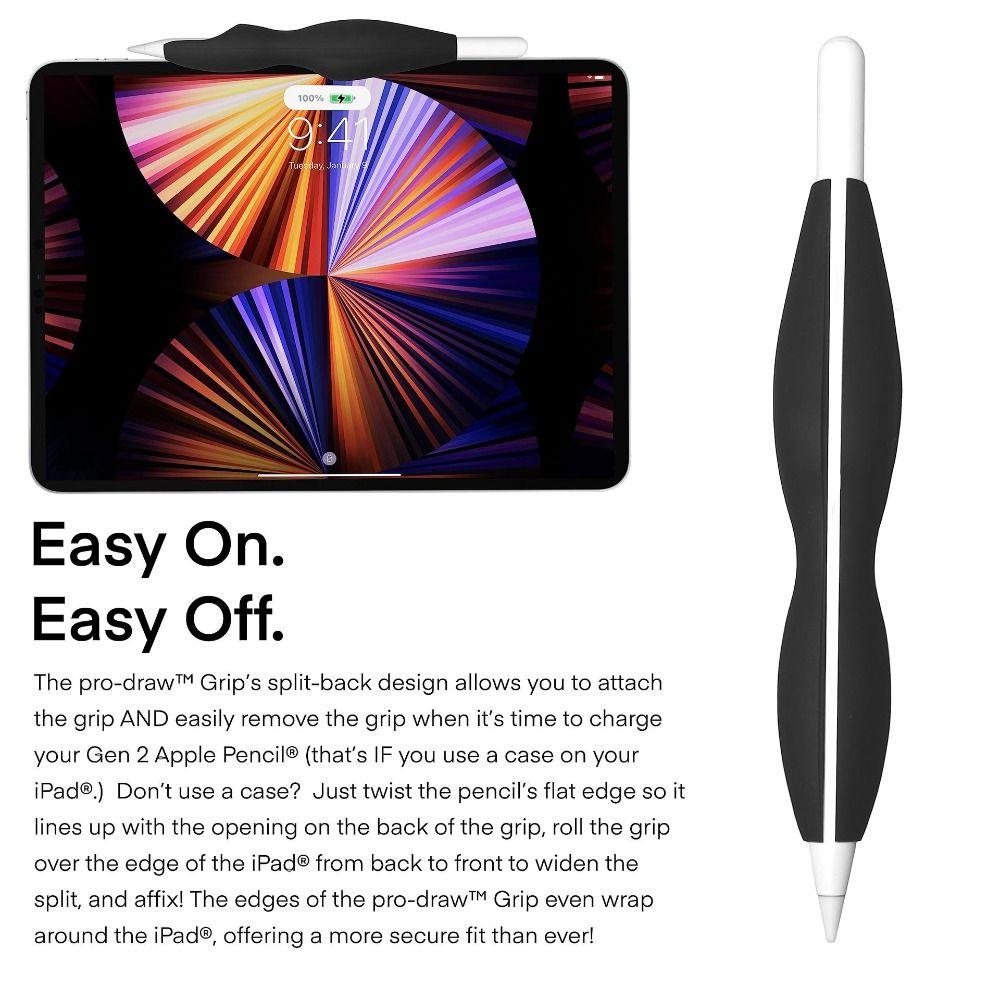 Silicone Touch Pen Protective Cover Flexible Pen Sleeve New Pen Grip for Pencil 2 Generation