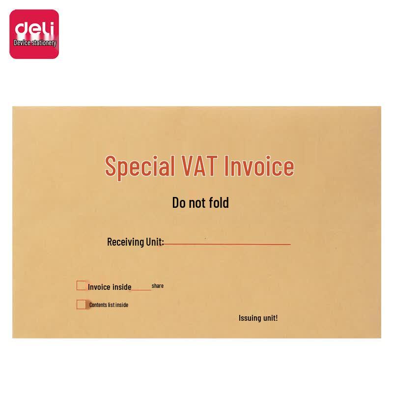 Deli Kraft VAT Invoice Bags (50-count)