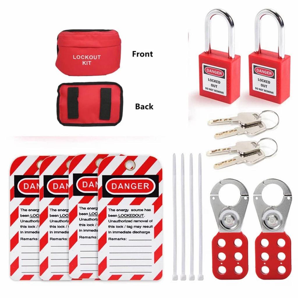 Electrical Lockout - Hasps, Clamp On and Universal Multipole Circuit Breaker