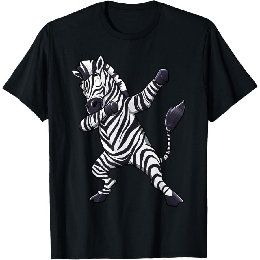 

Dabbing Zebra African Zookeeper Animal Lover Men Women Kids T-Shirt XXXXXL чёрный