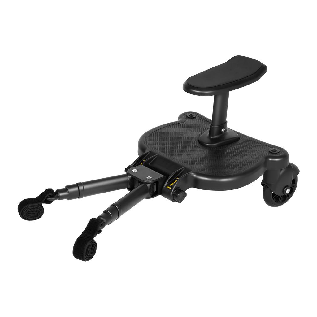 2in1 Universal Stroller Board Buggy Board with Detachable Seat Stroller Glider Board Holds Children Up to 55 LBS