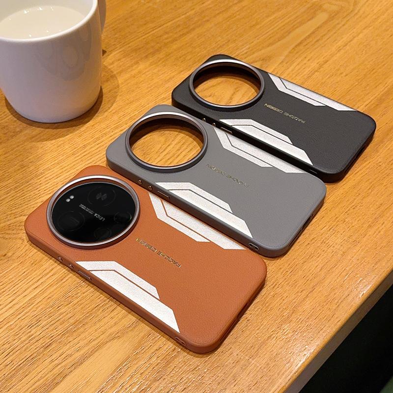 For Xiaomi Mi 17 Ultra Case Luxury PU Leather Magnetic MagSafe Protective Back Cover Case For Xiaomi Mi 17 15 14 Ultra Shell