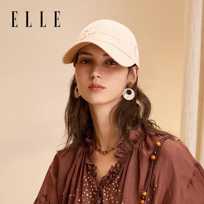 ELLE Unisex Baseballkappe mit hohem Schirm zum Sonnenschutz