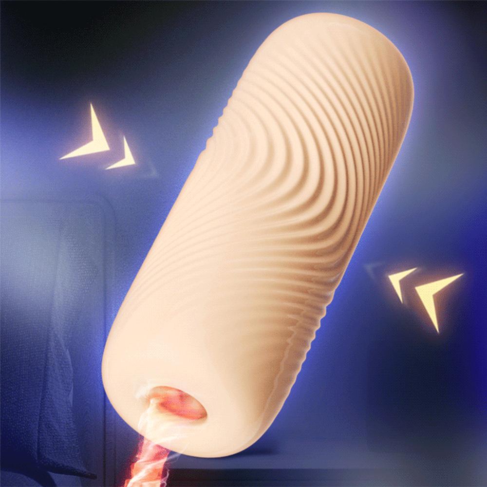 Male Masturbator Cup Portable TPE Adult Sex Toys for Men Portable Penis Trainer Soft Vagina Anal Masturbator Sex Products Toys