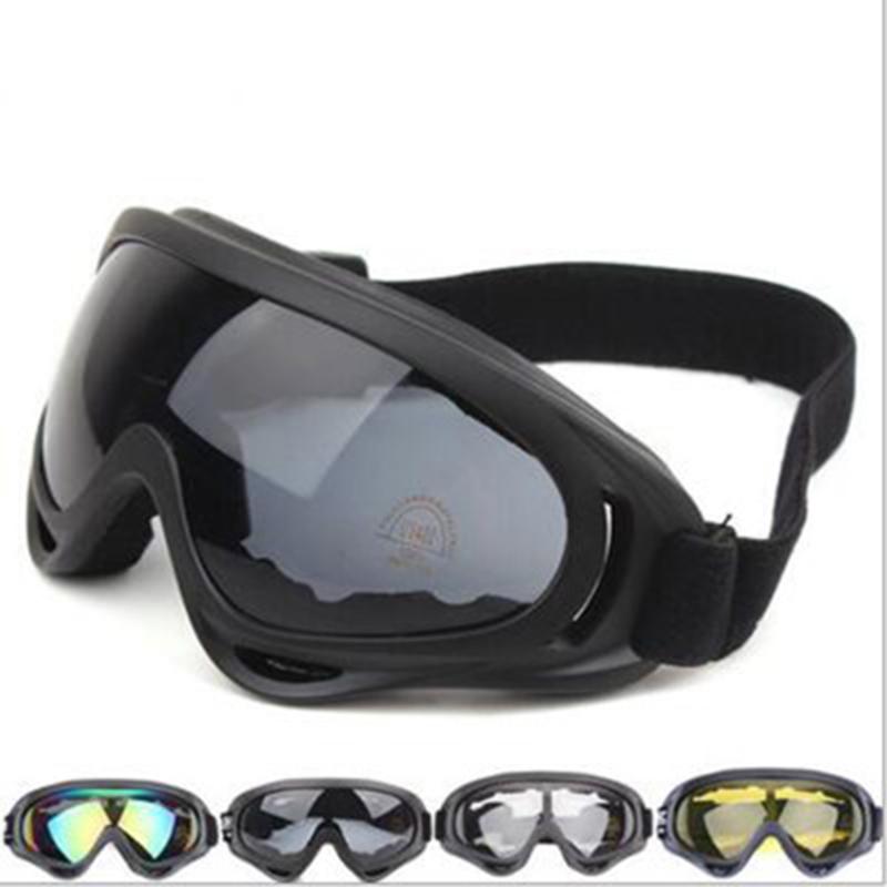 Occhiali da Sole Professionali Antivento Sovradimensionati Goggle Gommati Retrò Polarizzati da Uomo per Moto Nero Opaco