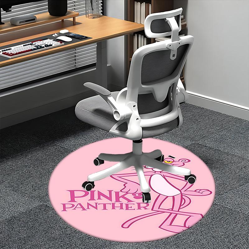 

Pink Panther, Chair mat Round Rug Office carpet, Non slip, Suitable for Living Rooms, Bedrooms,Decor1205788a 80cm by 80cm