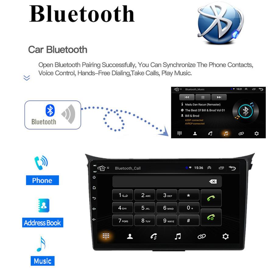 Portable Carplay Screen For --For Hyundai I30 2012-2016