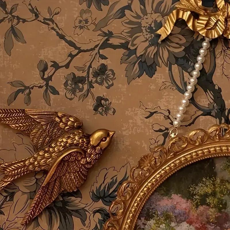 Wall Hanging Swallow Sculpture Gift Fine Workmanship Wall Art Ornament For Home Bedroom Entrance Wall Hanging Decoration