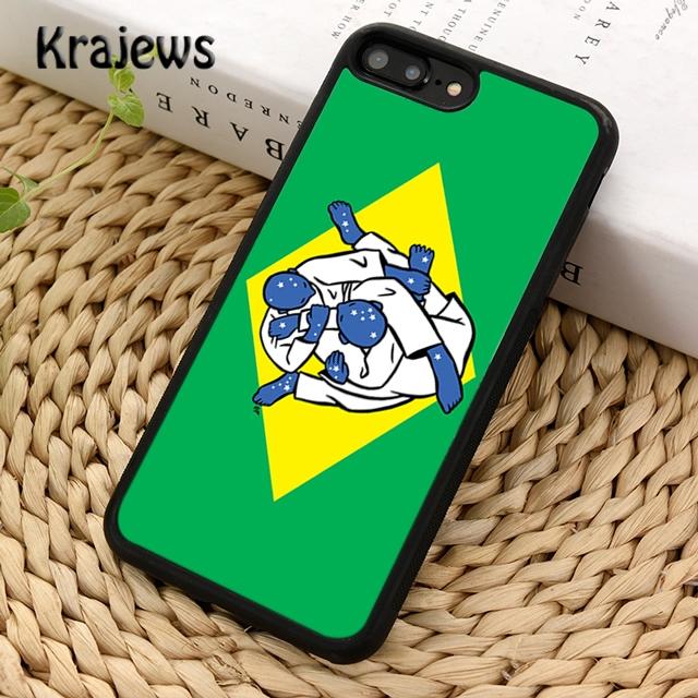 

Krajews BJJ Brazilian Jiu Jitsu Art Phone Case Cover For iPhone 17 Air 16 15 14 plus 11 12 13 pro max coque Fundas iPhone 13
