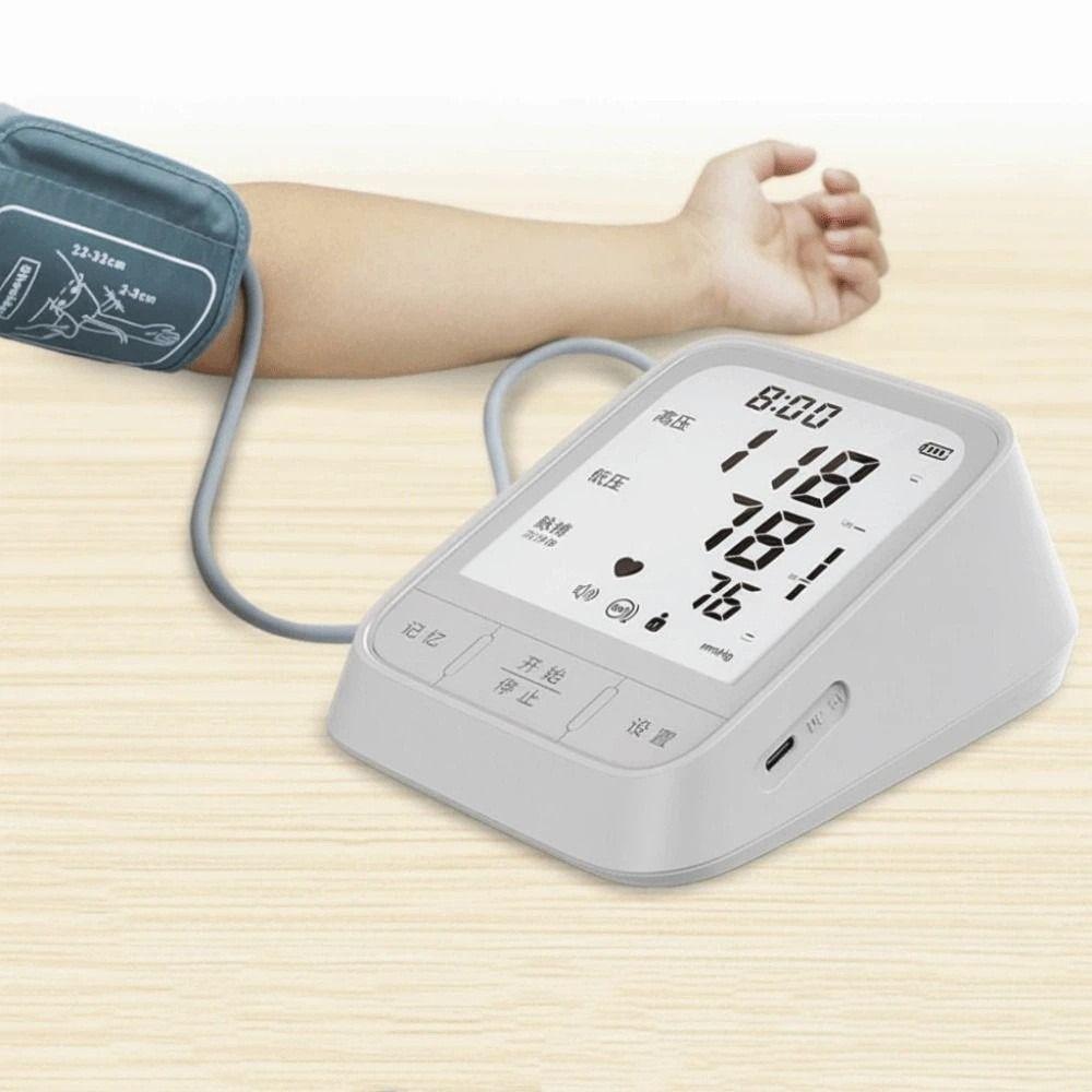 Automatic Digital Blood Pressure Monitor Large Display Upper Arm BP Monitor  Home Health Care
