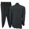 DALTON & FORSYTHE Luigi Botto Fabric 3 Button Suit Set Men L A6 Black Wool(USED)