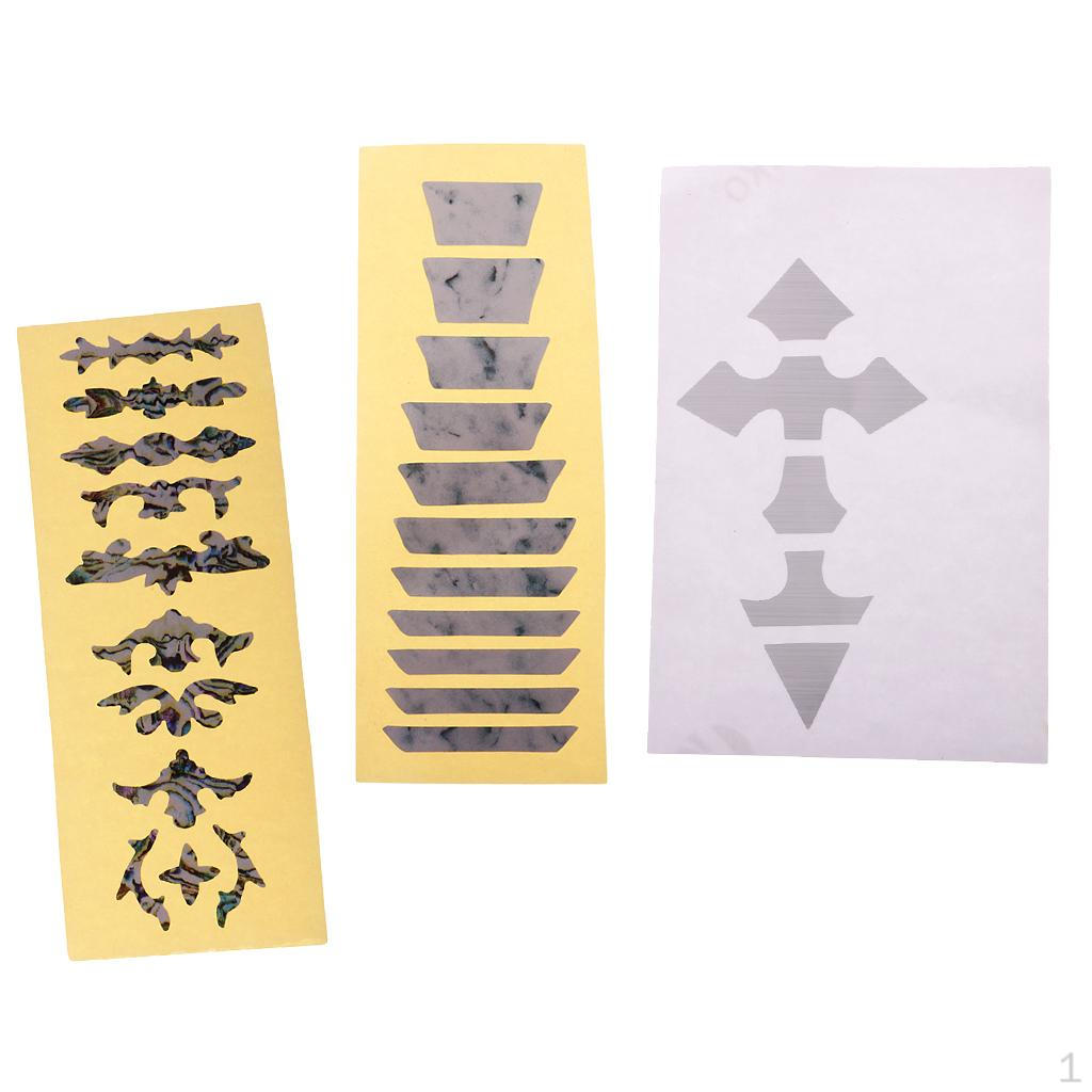 

Наклейки на лады гитары, наклейки-карты ладов для электробаса, аксессуары