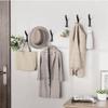 Stainless Wall Mounted Hook Multipurpose Clothes Hanger For Backpack Hat Towel Keys Home Storage