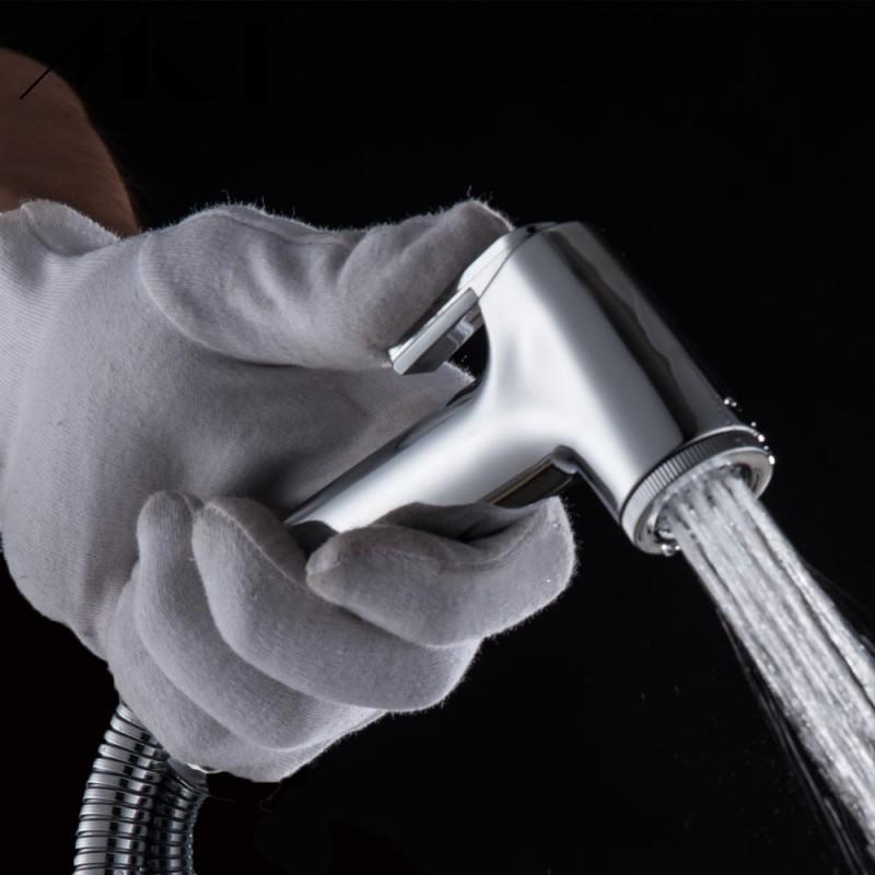 Handheld Water Toilet Bidet Sprayer Flexible Spring Shower Head Hose Tube Telephone Line Soft Hoses Bathroom Accessories
