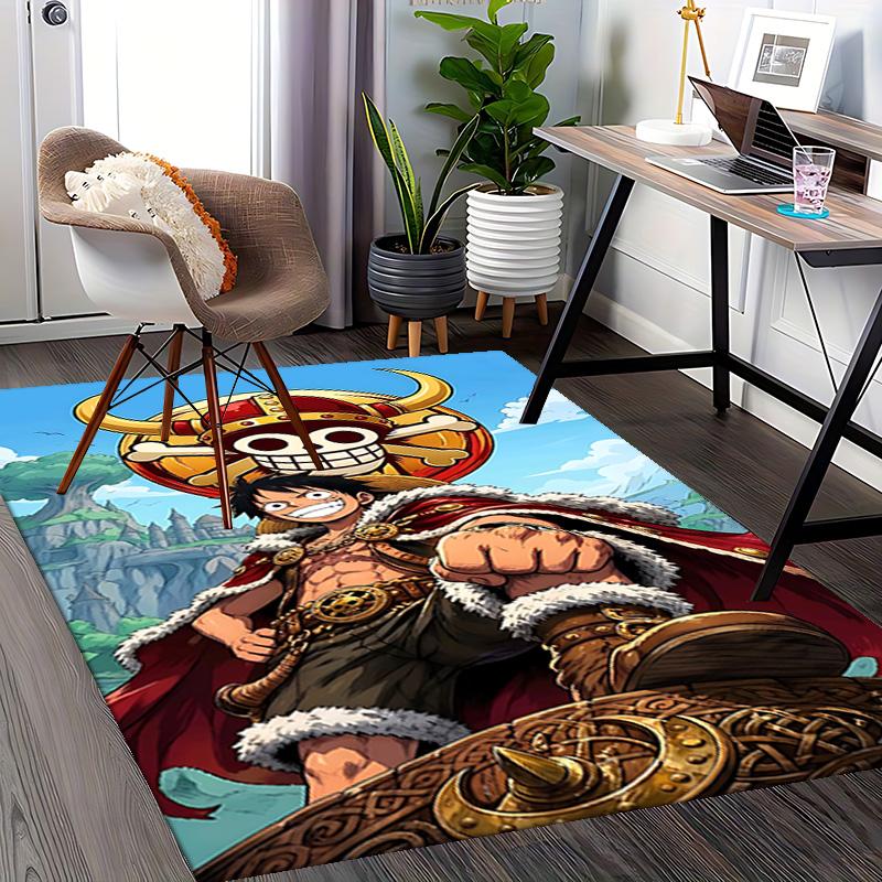1pc One Piece Adventure Carpet Rug for Bedroom Living Room Decor Sofa Home Game Area Rug Non-slip Floor Mat. D7270162