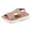 Autumn Women's Low Heel Fish Mouth Slip On Fashion Sandals Plus Size Sporty Style