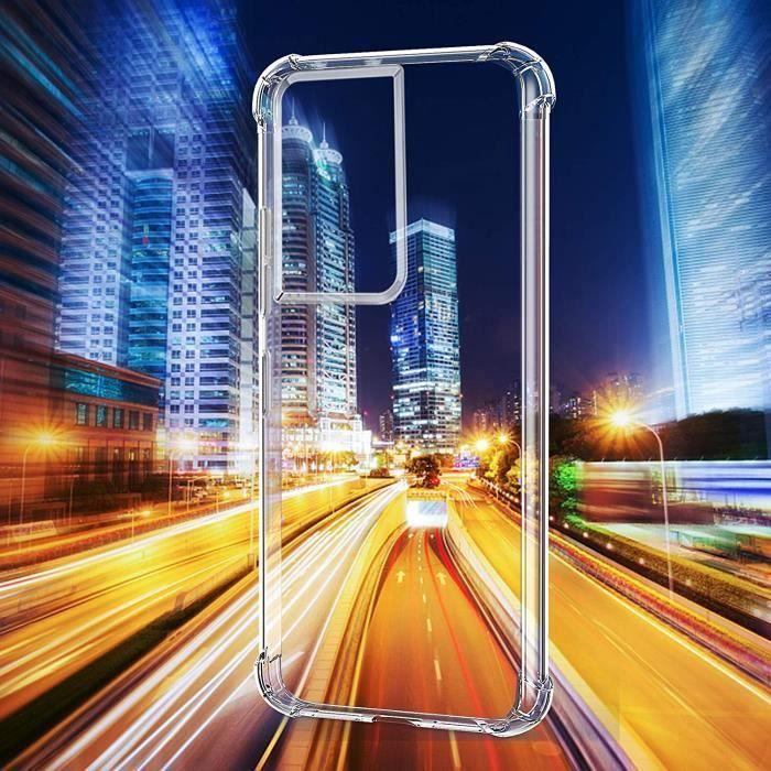 Coque et Verre Trempé - Samsung - Galaxy S21 Ultra - Protection Caméra Arrière - Souple - Slim