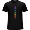 Mens Chakra, Buddhism, Swirl, Rainbow, Yoga, Symbol, Spirituality V-Neck T-Shirt