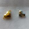 10Pcs Magnetic Clasp Converters for Jewelry Secure Gold and Silver Plating Portable Accessory for Quick Fastening