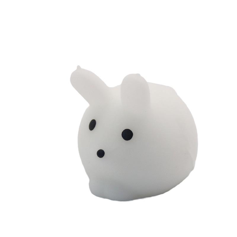 Japan Moe Small Animal Squeeze Toy: Soft Rubber Dumpling Peach