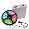 1Pcs Portable Mini USB Power Supply Battery Box 4AA Battery Holder Storage Case For LED Strip Light Accessories